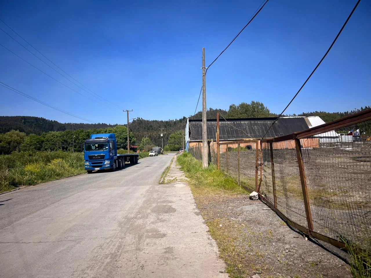 Acceso al Puerto de Lirquén