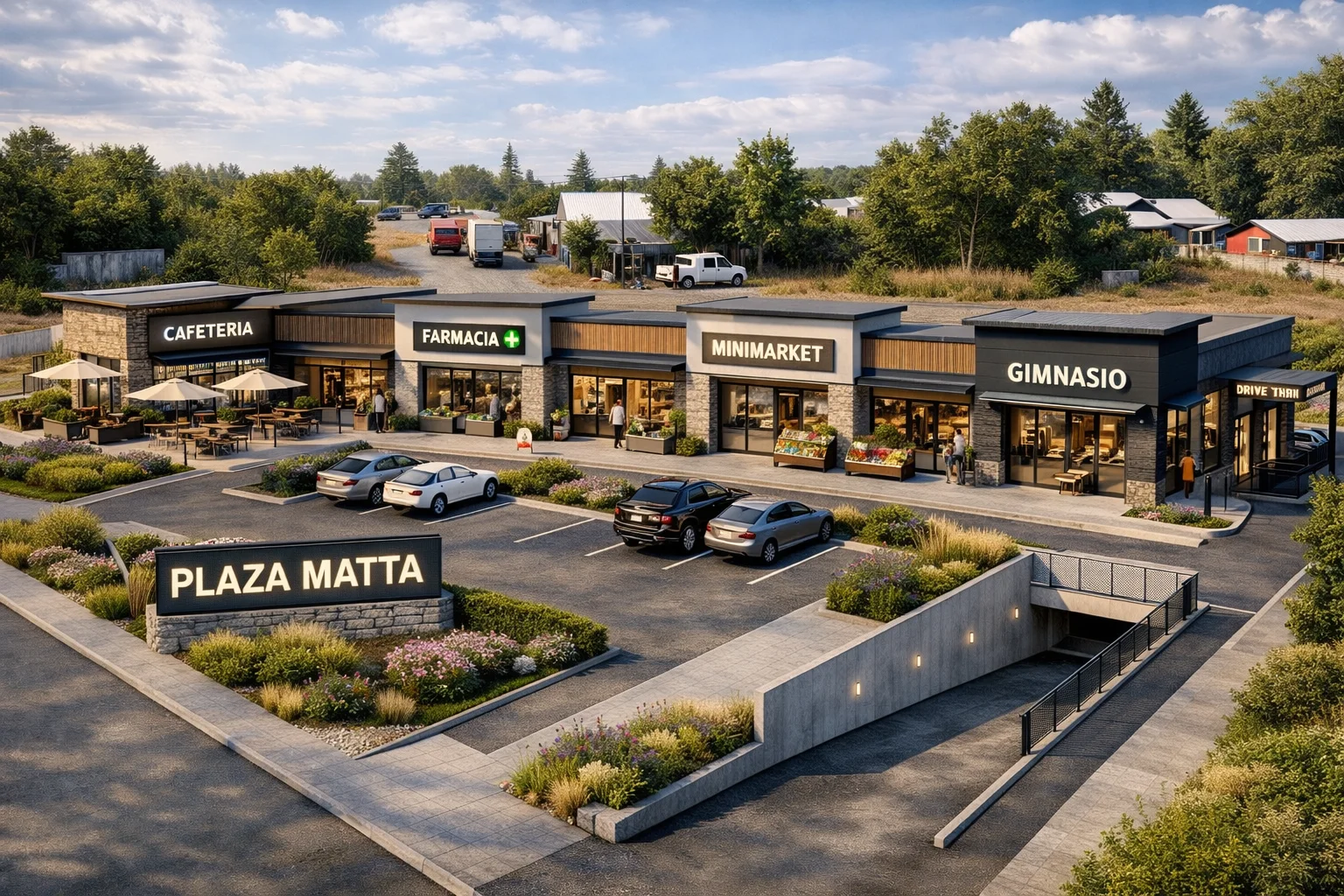 Proyección Strip Center